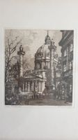 Wien Karlskirche. Herta Czoernig-Gobanz. 1930.