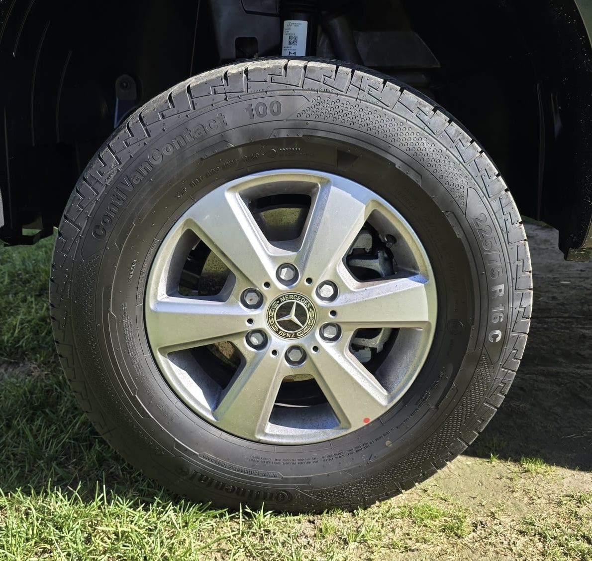 Pneumatici & Ruote complete: 5 Mercedes Sprinter Kompletteäder – Usato da Künten venduto da Mosy 1