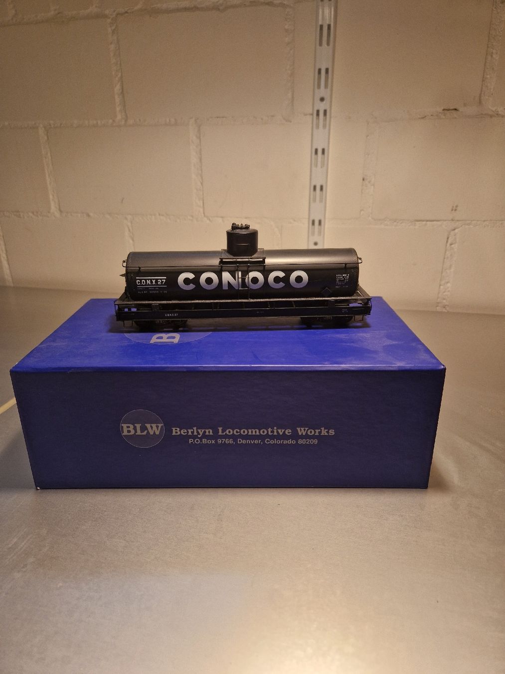 Modelleisenbahnen: Conoco Wide Frame Tank Car BLW, Limited Edition, #27 – Neu (gemäss Beschreibung) aus Winterthur von sac_txw5 1