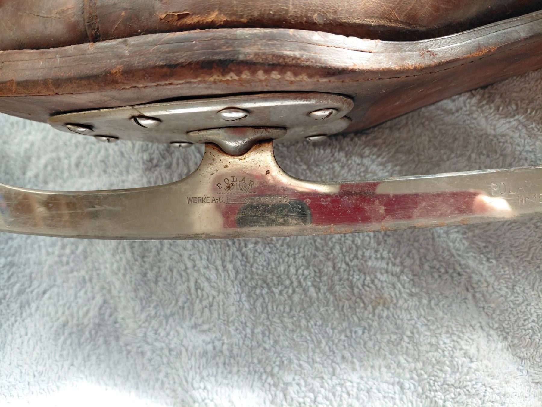 Bally Pattini da ghiaccio: Vintage Schlittschuhe Leder Bally – Usato da Schinznach Dorf venduto da Sammleri 6