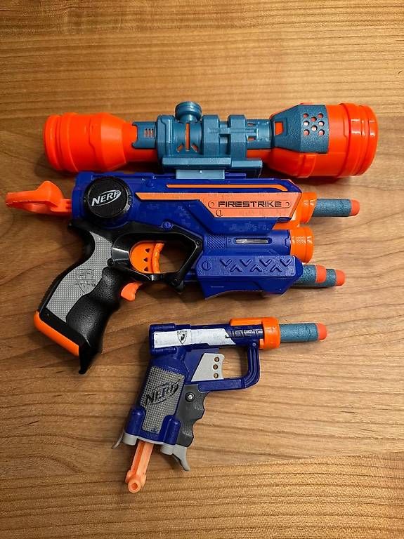 Nerf Giocattoli: NERF FIRESTRIKE und JOLT – Usato da Neftenbach venduto da Bambam3