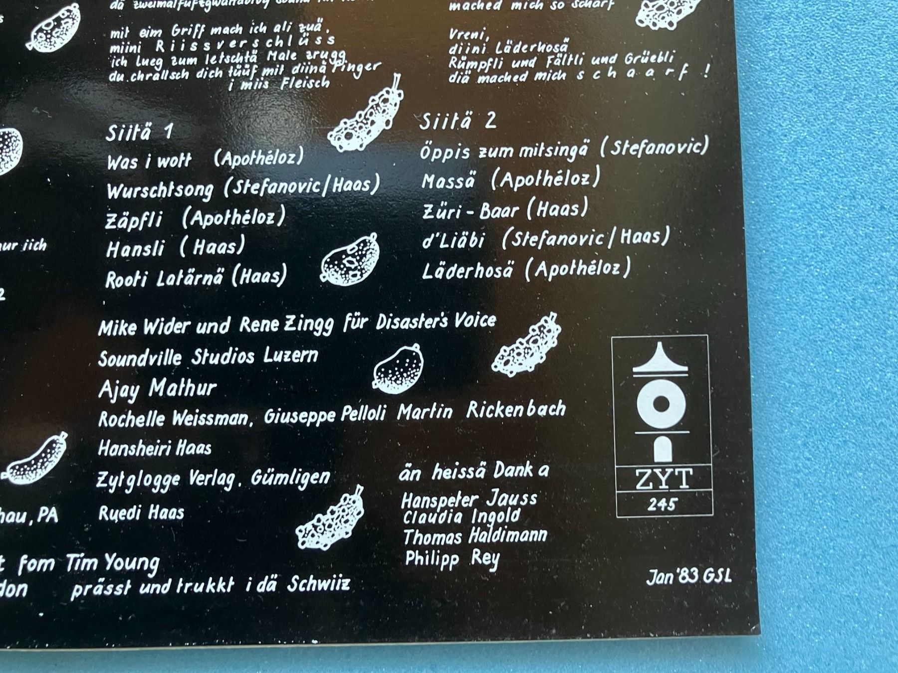 Dischi in vinile: Gurk Sauer Lobby – Usato da Aarwangen venduto da Jukebox3 4