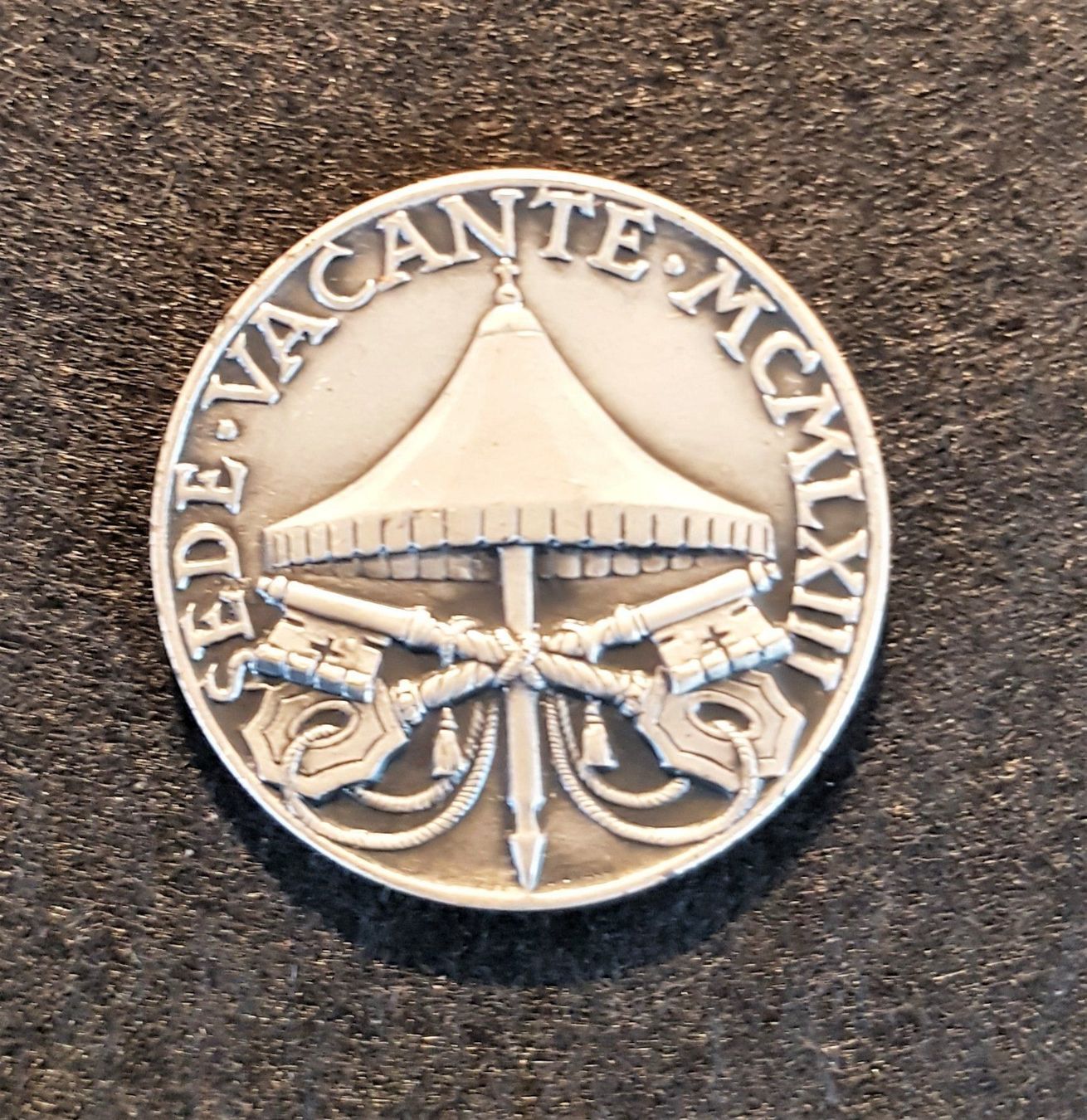 Medaglie: Medaille Silber "Sede Vacante" 1963 – Usato da Bourguillon venduto da Lucas111 1
