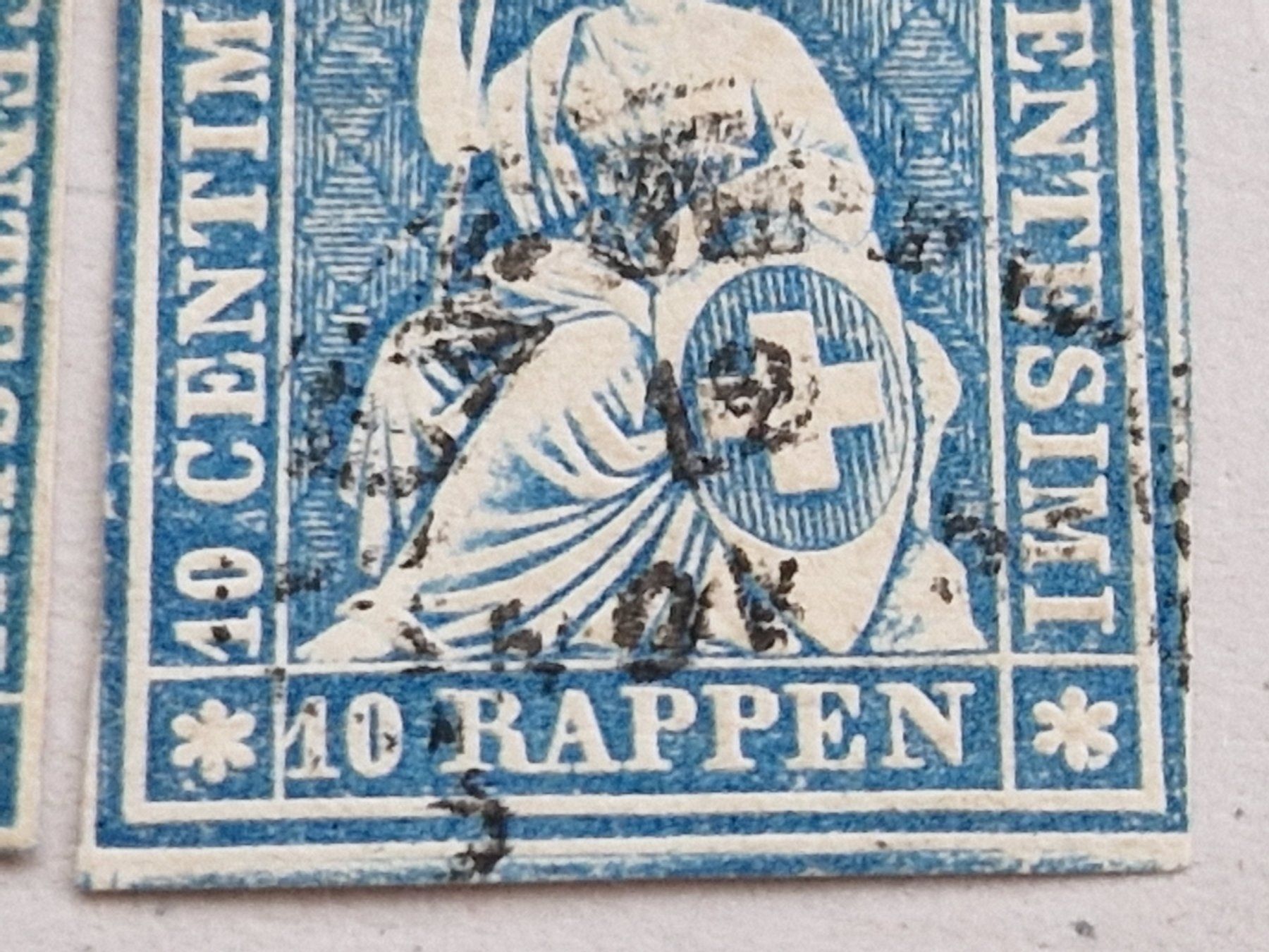 Tutti i francobolli: Strubel 23C, 2St., ab 1.- – Usato da Burgdorf venduto da Glossy01 4