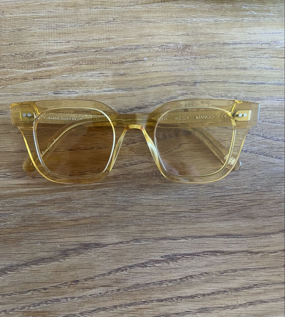 Occhiali & Lenti: CHIMI Sonnenbrille Gelb (Mango), #Model 004 – Usato da Zürich venduto da TheWickerman