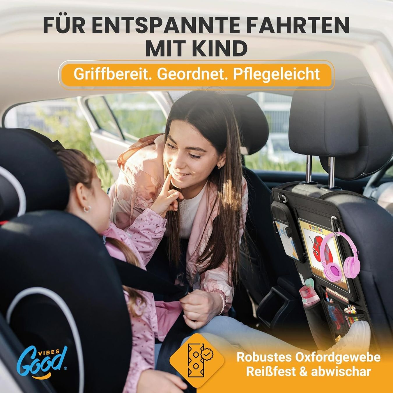 Tutti i ricambio: Autositz Organizer Kinder 45x60cm Rücksitz – Nuovo e nell'imballaggio originale da Suhr venduto da SchnapperCH 4