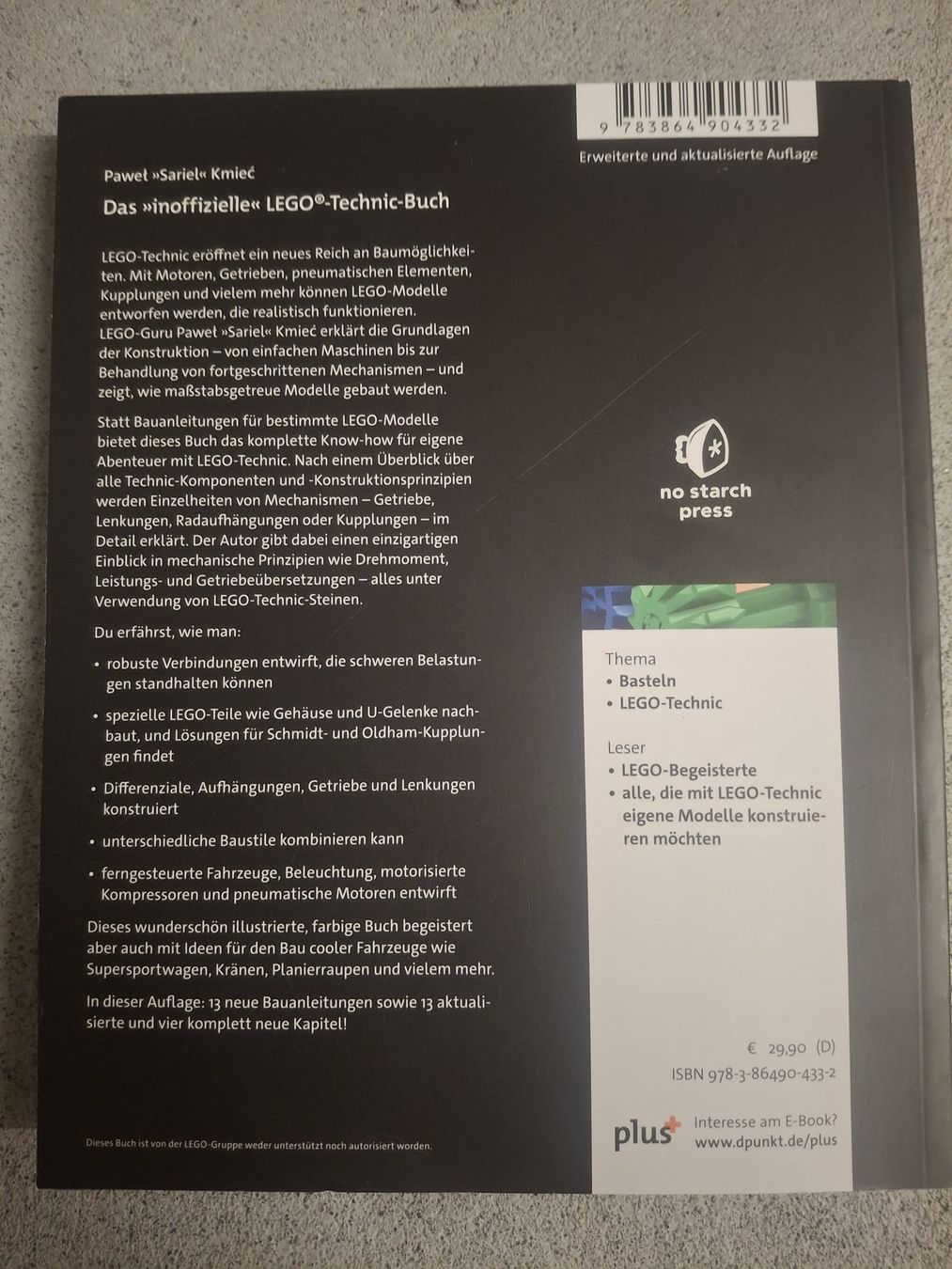 Livres: Lego Technik Buch – Neuf (Voir description) à Brugg AG par ahauserd 1