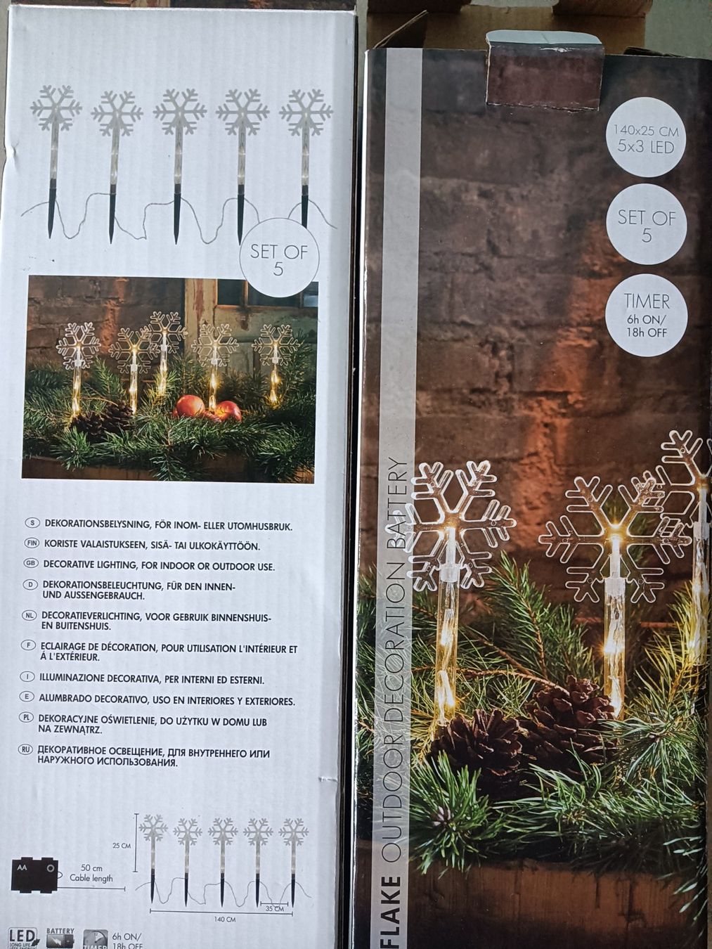 Lichterketten & Leisten: LED Deko für Garten oder Balkon 4 Einheiten a 5 Stk. – Gebraucht aus Beinwil am See von remagaut5712 6