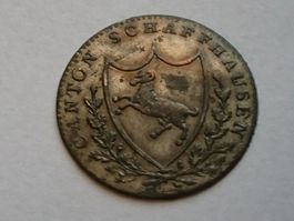 Schaffhausen: 1/2 Batzen 1808