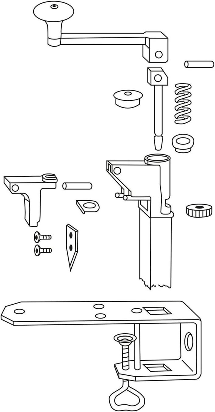 Küchengeräte: Dosenöffnermaschine + Ersatzteilset – Neu und originalverpackt aus Bottighofen von zaap 3