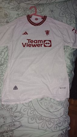 Fussballtrikot Manchester United 23/24 weiss 2XL neu