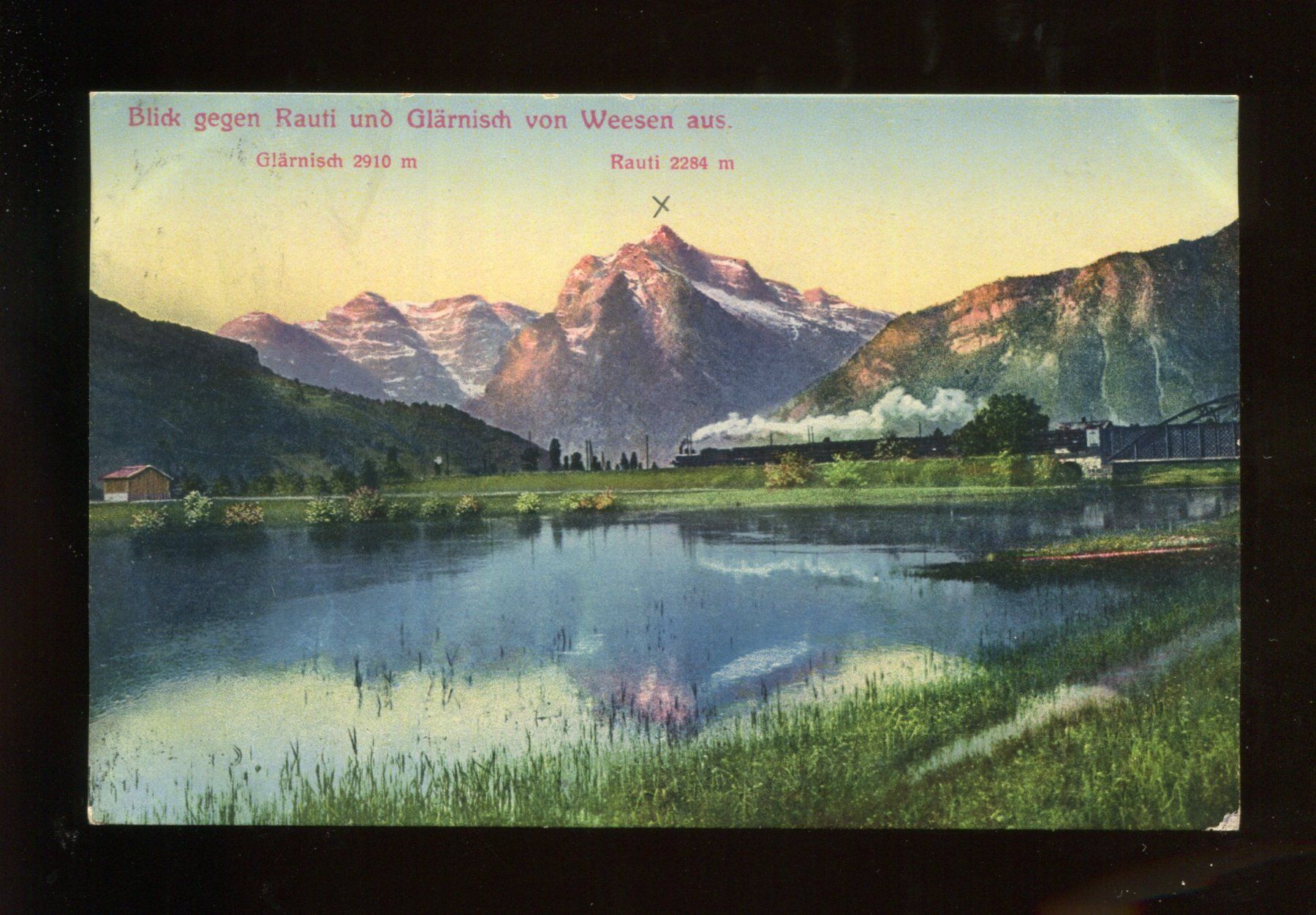 Cartoline postali: Weesen – Usato da Aarau venduto da Elmaar41