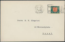 1928 - Pro Juventute - Winterthur - Ersttagsbrief FDC U1 ET