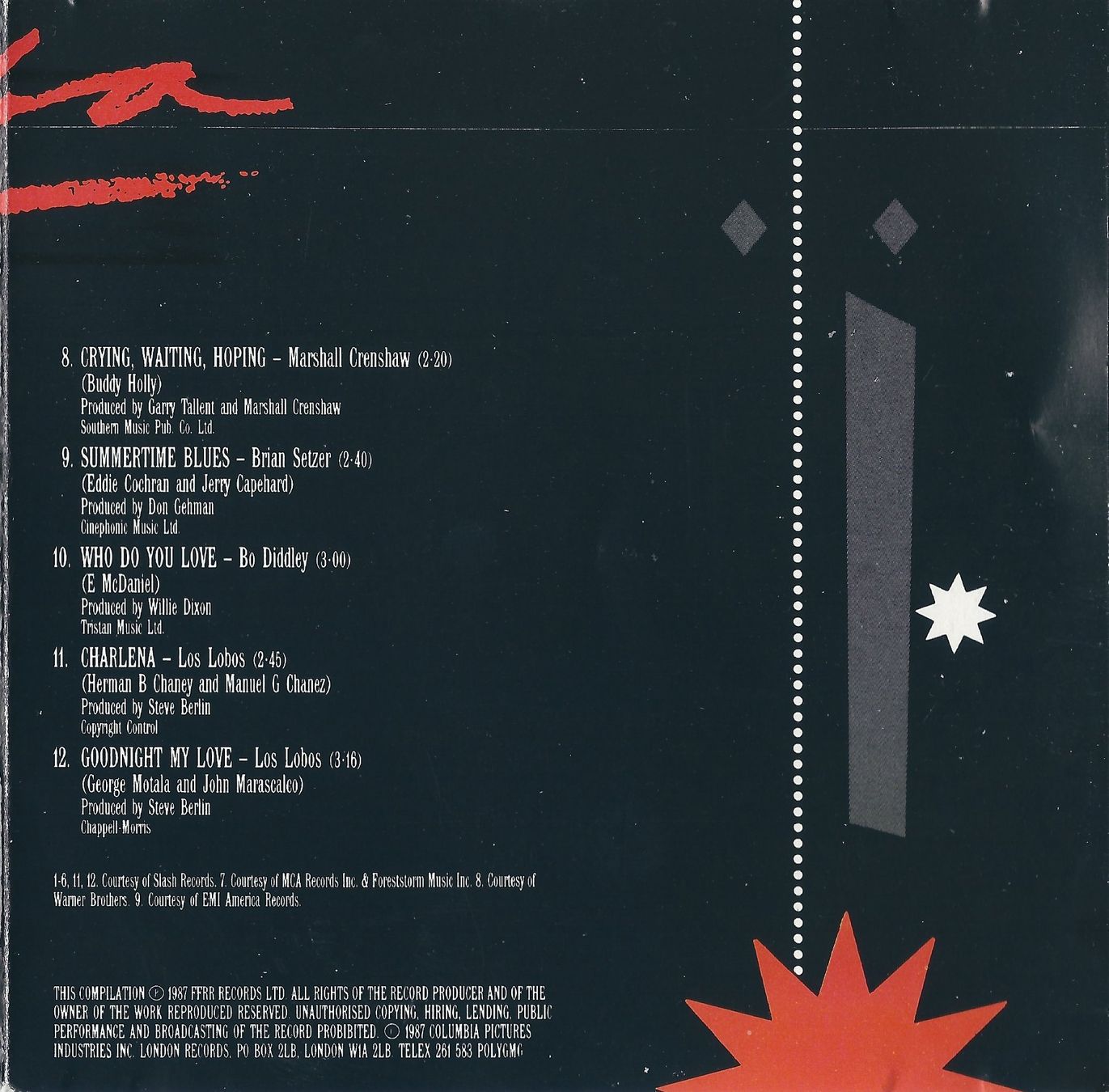 CD: La Bamba - Soundtrack CD, Los Lobos – Usato da Steinhausen venduto da rasuni 2