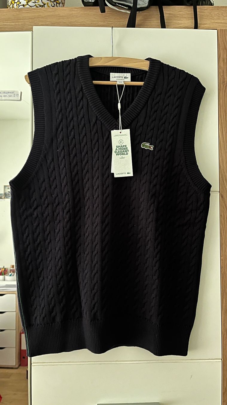 Lacoste Maglioni & Felpe: Pull-over Lacoste bleu marine – Nuovo e nell'imballaggio originale da Martigny venduto da sil_79hc