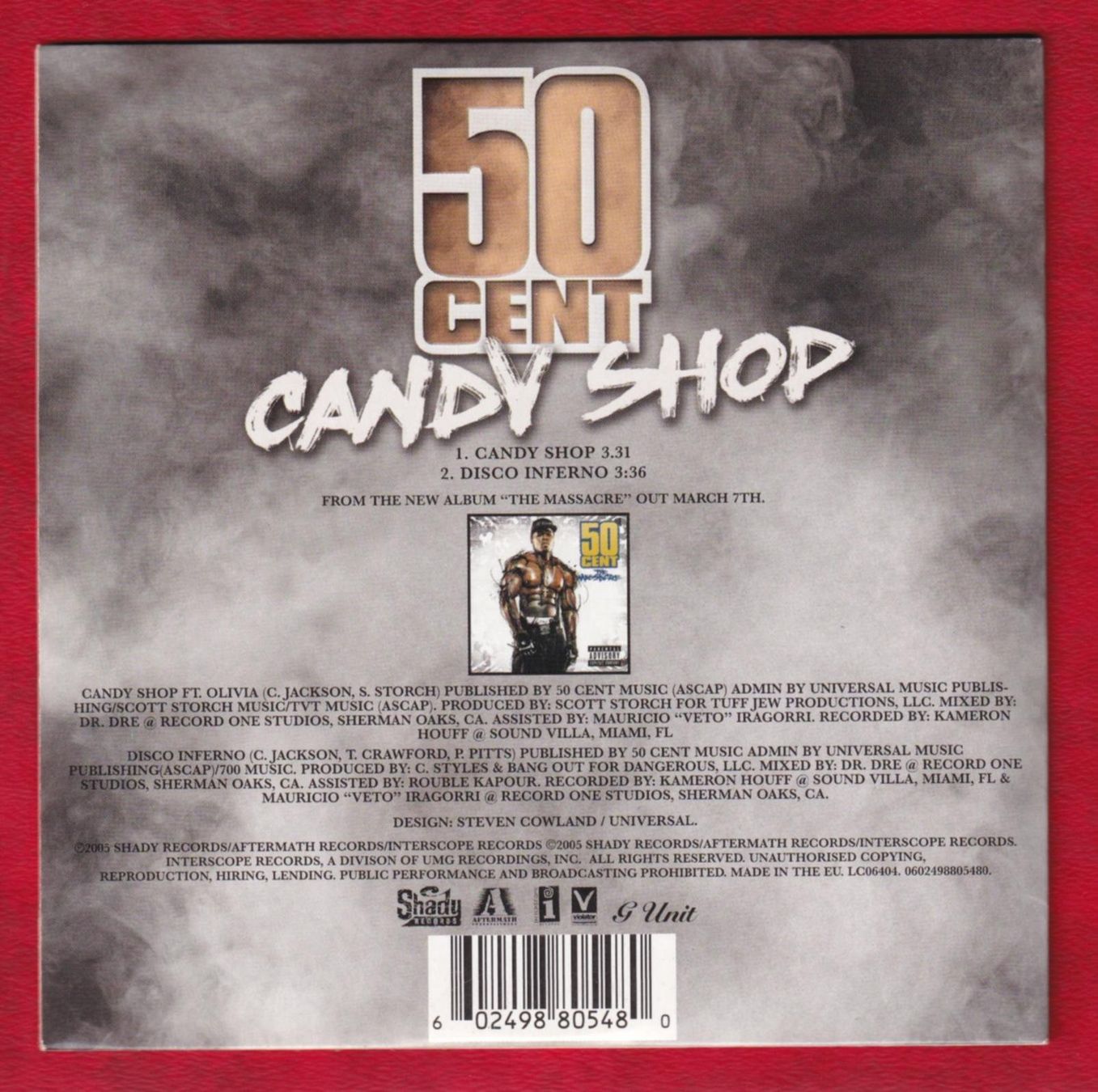 CD: 50 Cent - Candy Shop (CD-Single) – Usato da Zürich venduto da Pfluftl2000 1