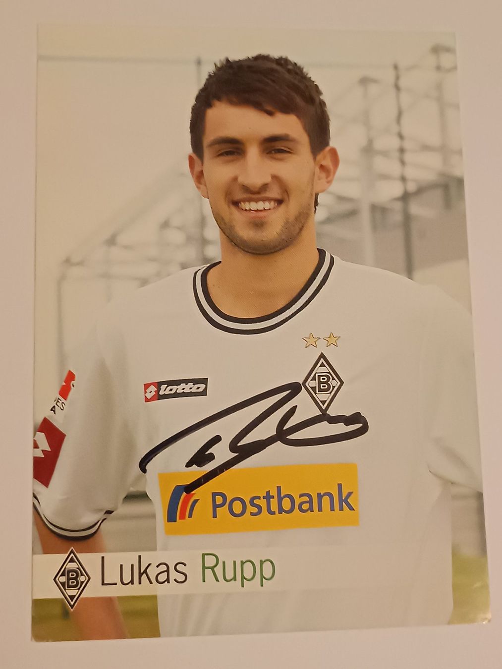 Autografi: Lukas Rupp - Borussia Mönchengladbach – Usato da Menziken venduto da Artographs