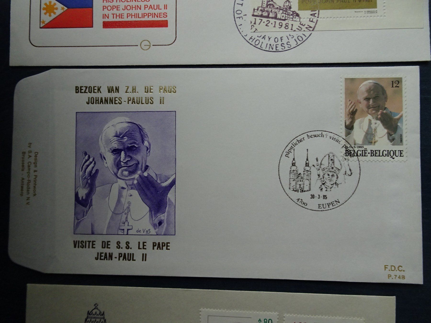 Alle Briefmarken: 1981-1987 Besuche Pabst Paul ll – Neu (gemäss Beschreibung) aus Aadorf von Chnorli-Furz 2