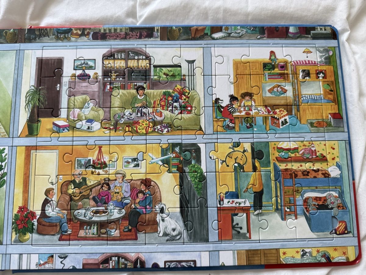 Bücher: Weihnachten - Puzzlebuch – Gebraucht aus Lustmühle von lau_c8jt 4