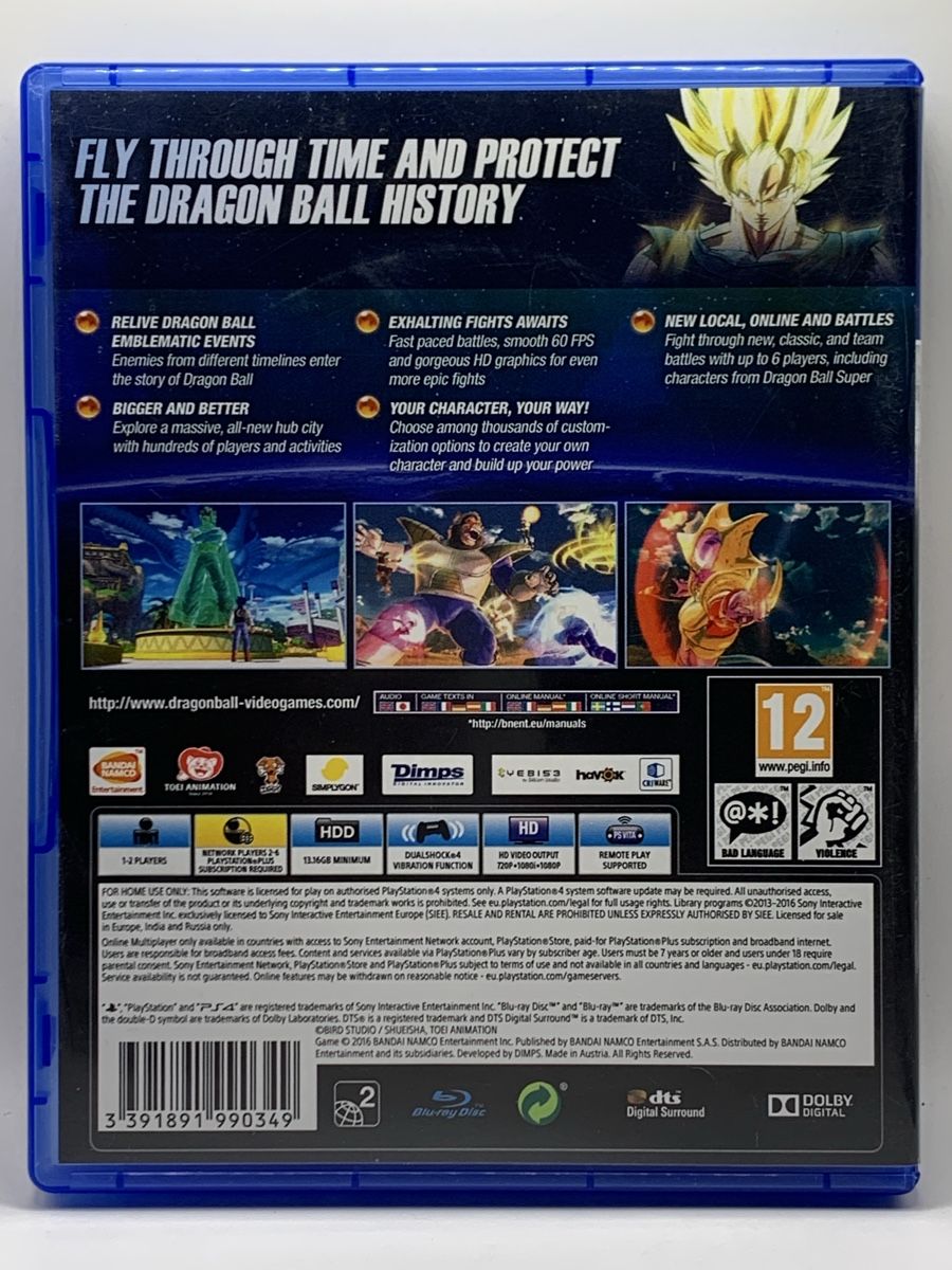 Sony Giochi: PS4: Dragonball Xenoverse 2 – Usato da Ostermundigen venduto da RG-Collector 1