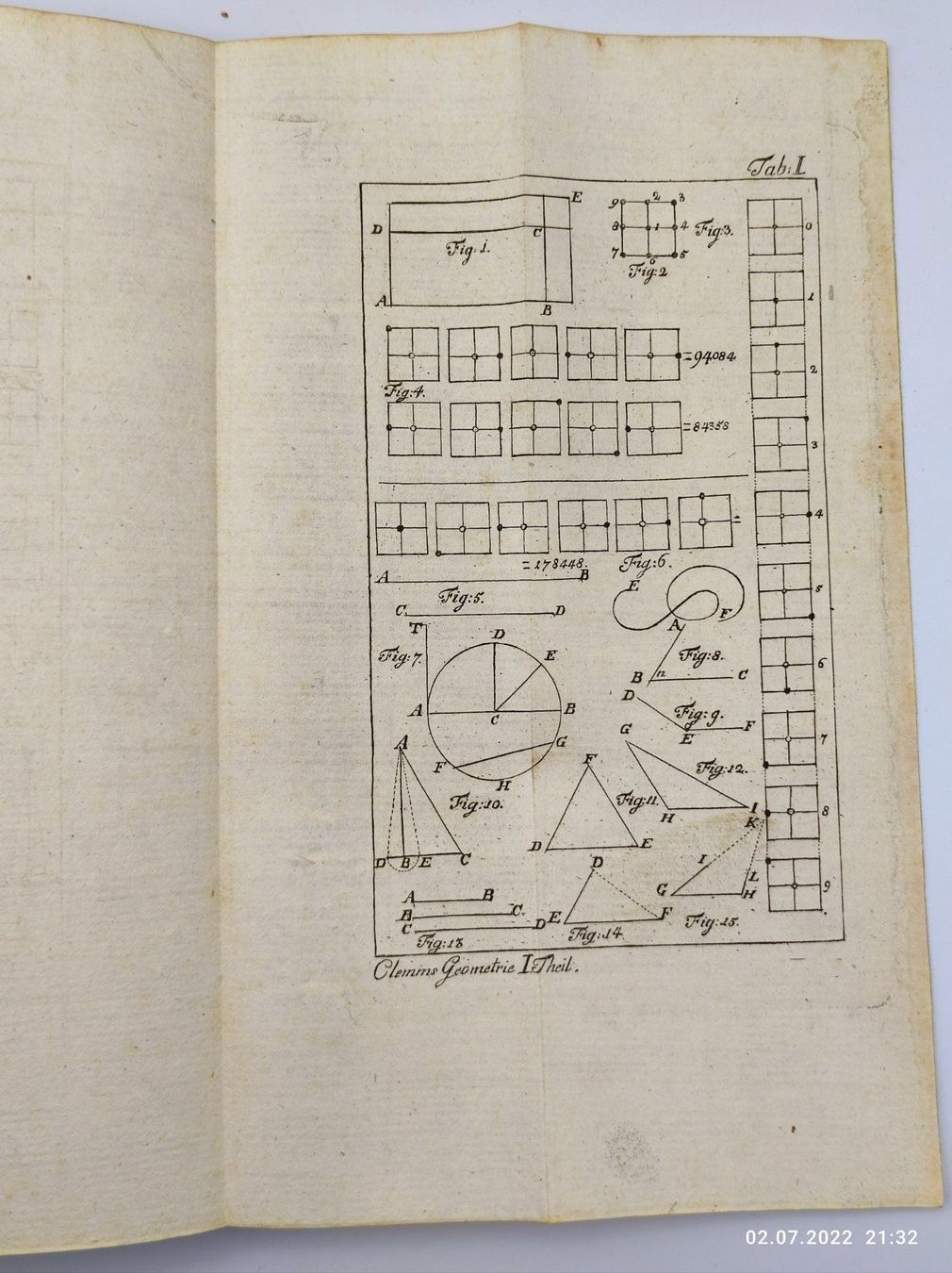 Bücher: CLEMM - MATHEMATISCHES LEHRBUCH 1786 – Gebraucht aus Goldach von Gaip 8