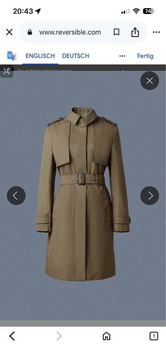Mackage Cappotti: Mackage Trenchcoat – Nuovo (secondo la descrizione) da Muri AG venduto da easty6