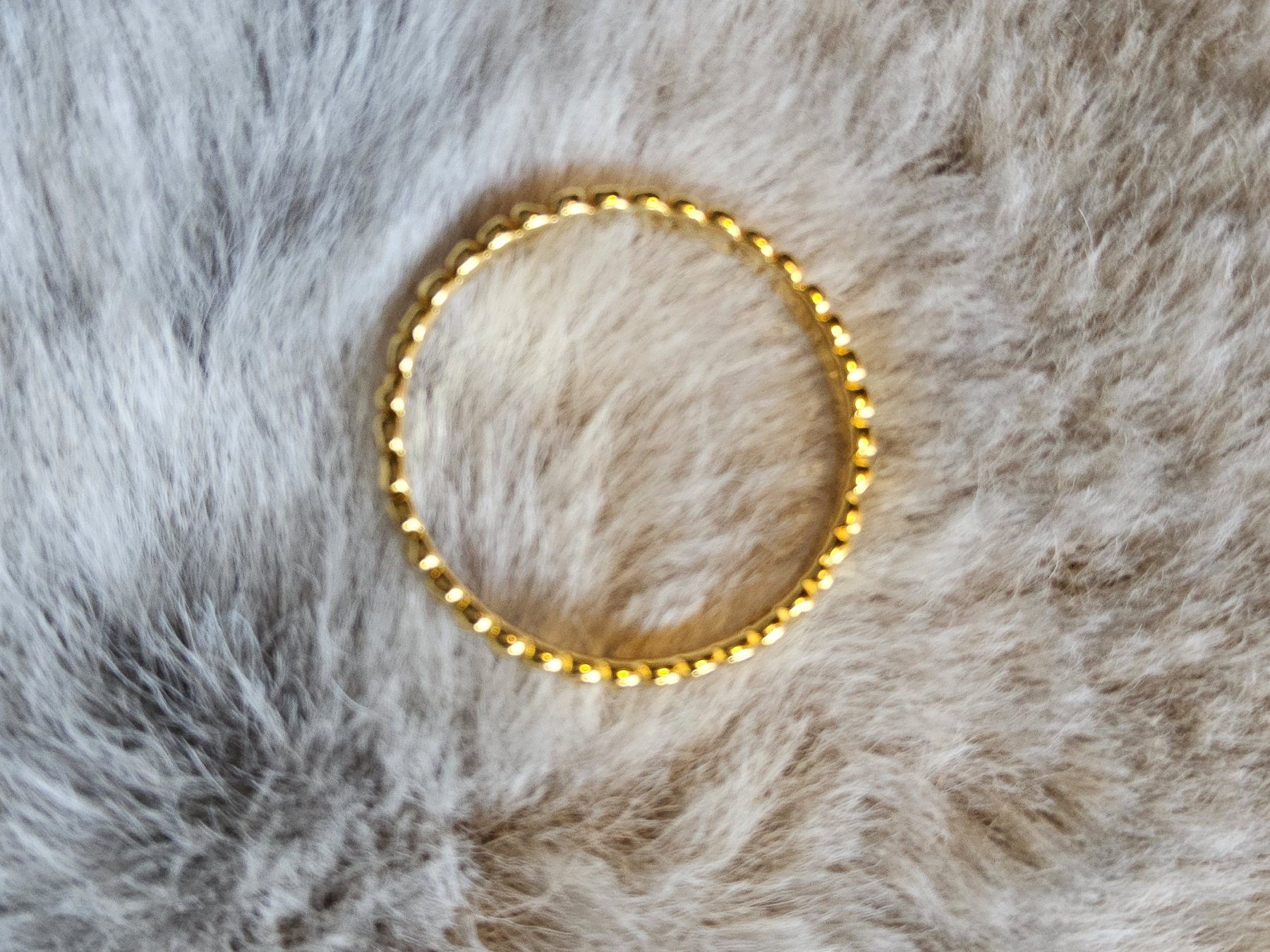 Anelli: Schicker vergoldeter Sterling Silber Ring Damen Grösse 58 – Usato da Zürich venduto da SciTec 2