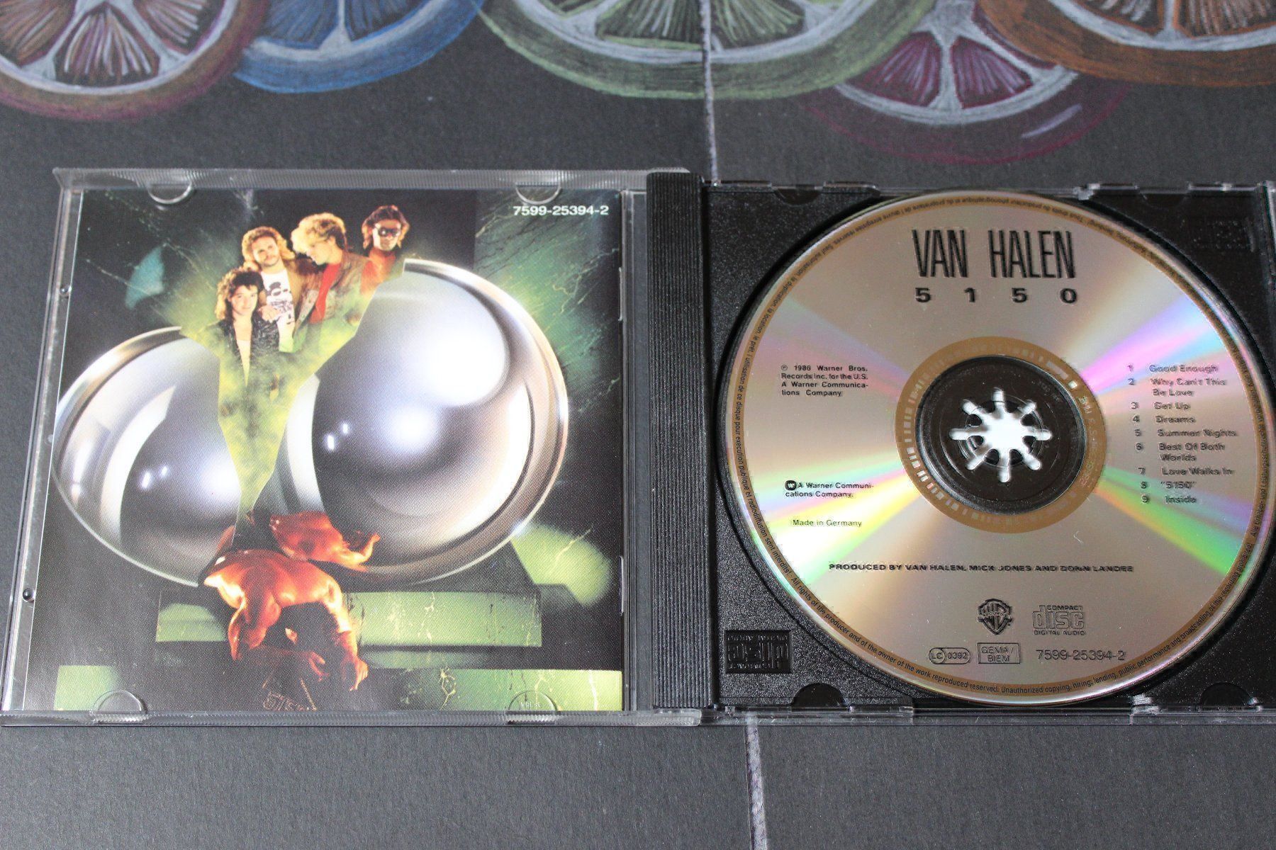 CD: VAN HALEN - 5150 CD Germany 1986 – Usato da Tübach venduto da JamesStone 3