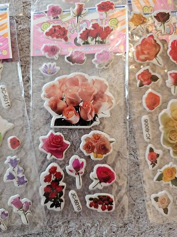 Sticker: Stickers / Aufkleber Blumen Rosen – Nuovo e nell'imballaggio originale da Zürich venduto da tanner83 1