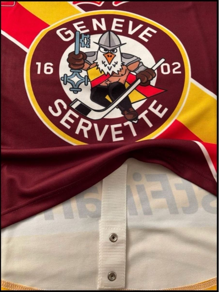 Gameworn Canottiere & Pantaloni: GE-Servette Game Worn Jersey – Usato da Gland venduto da Pyar0211