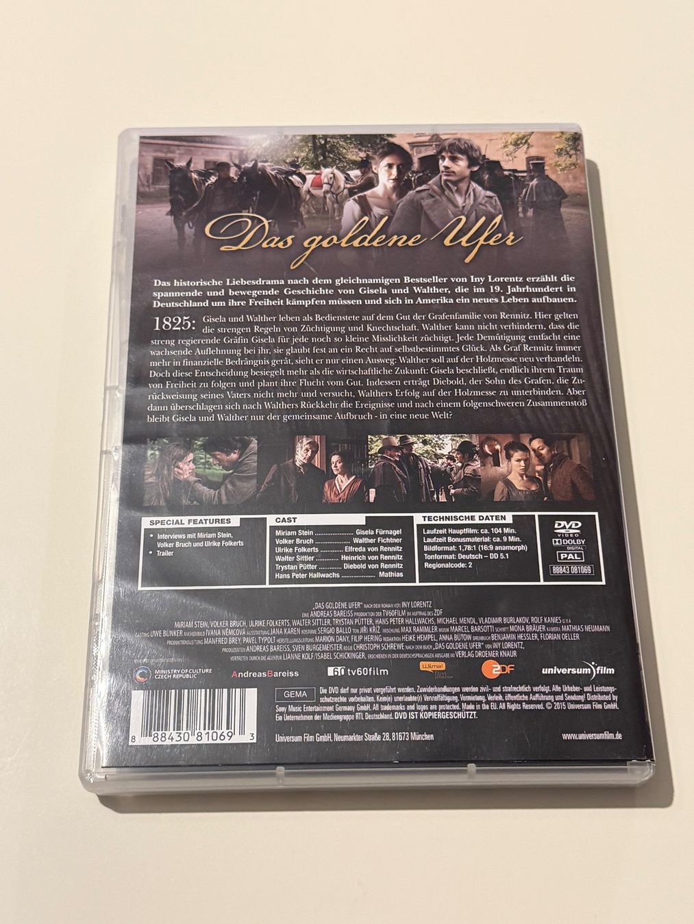 Tutti i DVDs: Das goldene Ufer DVD – Usato da Altstätten SG venduto da sheamus 1