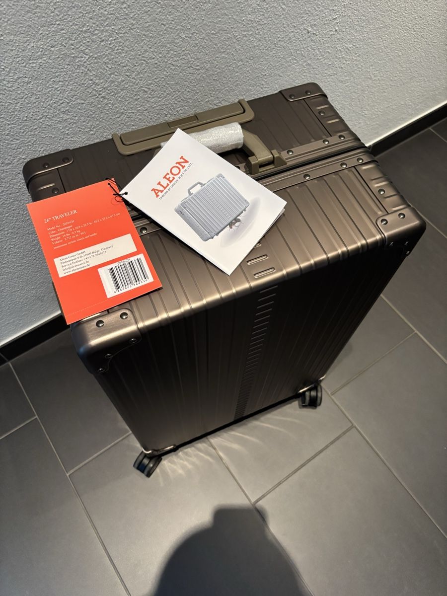 Reisekoffer: ALEON Koffer - Neu - Bronze - 26“ – Neu und originalverpackt aus Kilchberg ZH von joa_v7bl 1