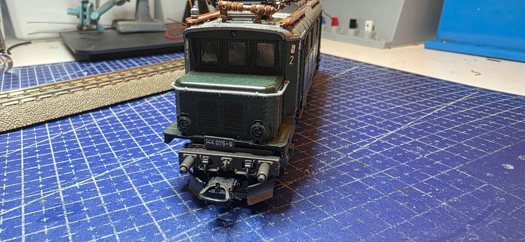 Roco Modelleisenbahnen: Roco DB BR 144 075-9 HO/DC analog – Gebraucht aus Hochfelden von Danizh0 6