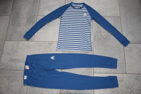 Odlo Funktionsunterwäsche Thermo/Ski Shirt+Hose gr. 152