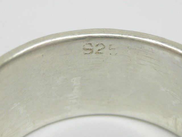 Anelli: breiter Ring Silber 925 Glitzer Gr. 59 – Usato da Ermatingen venduto da Decovin 4