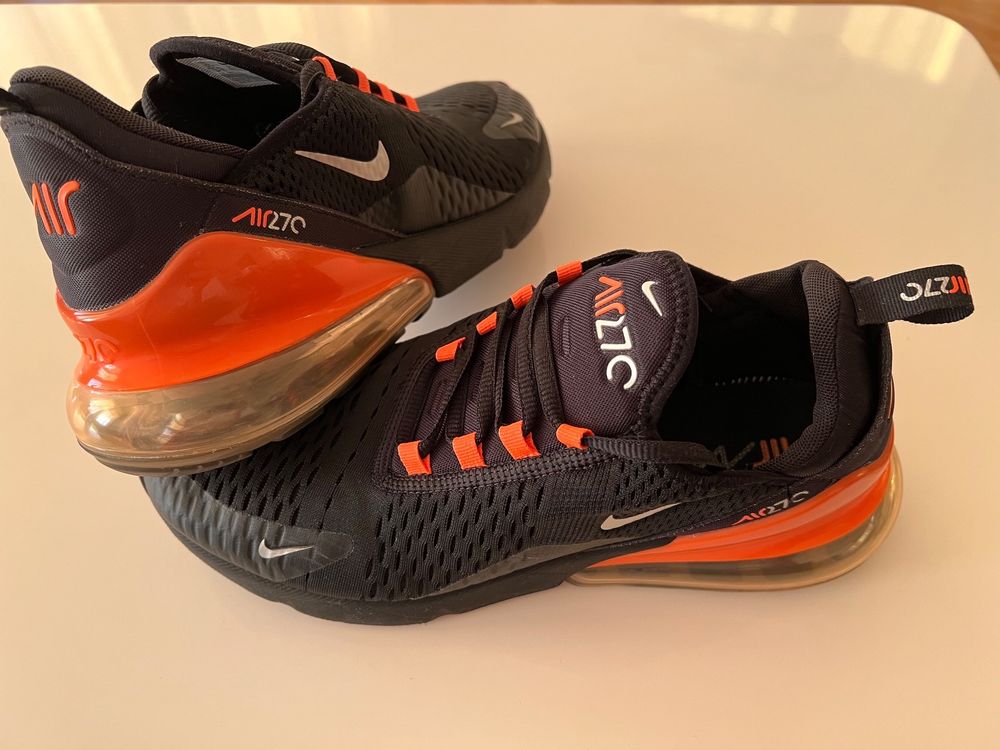 Nike Air Max 270 noir et orange Kaufen auf Ricardo