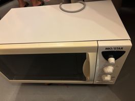 Mikrowelle MIO-STAR 700W weiss funktionstüchtig