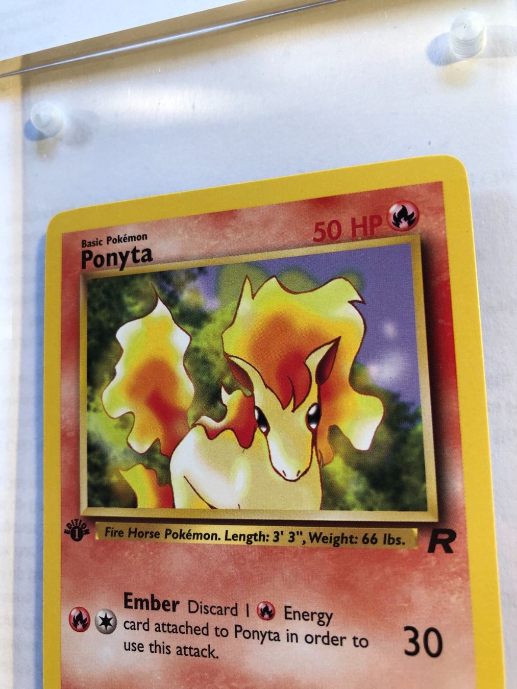 Sammelbilder & Trading cards: Ponyta 1st Team Rocket - MINT - ab 1.- – Gebraucht aus Giubiasco von dan_pr8b 3