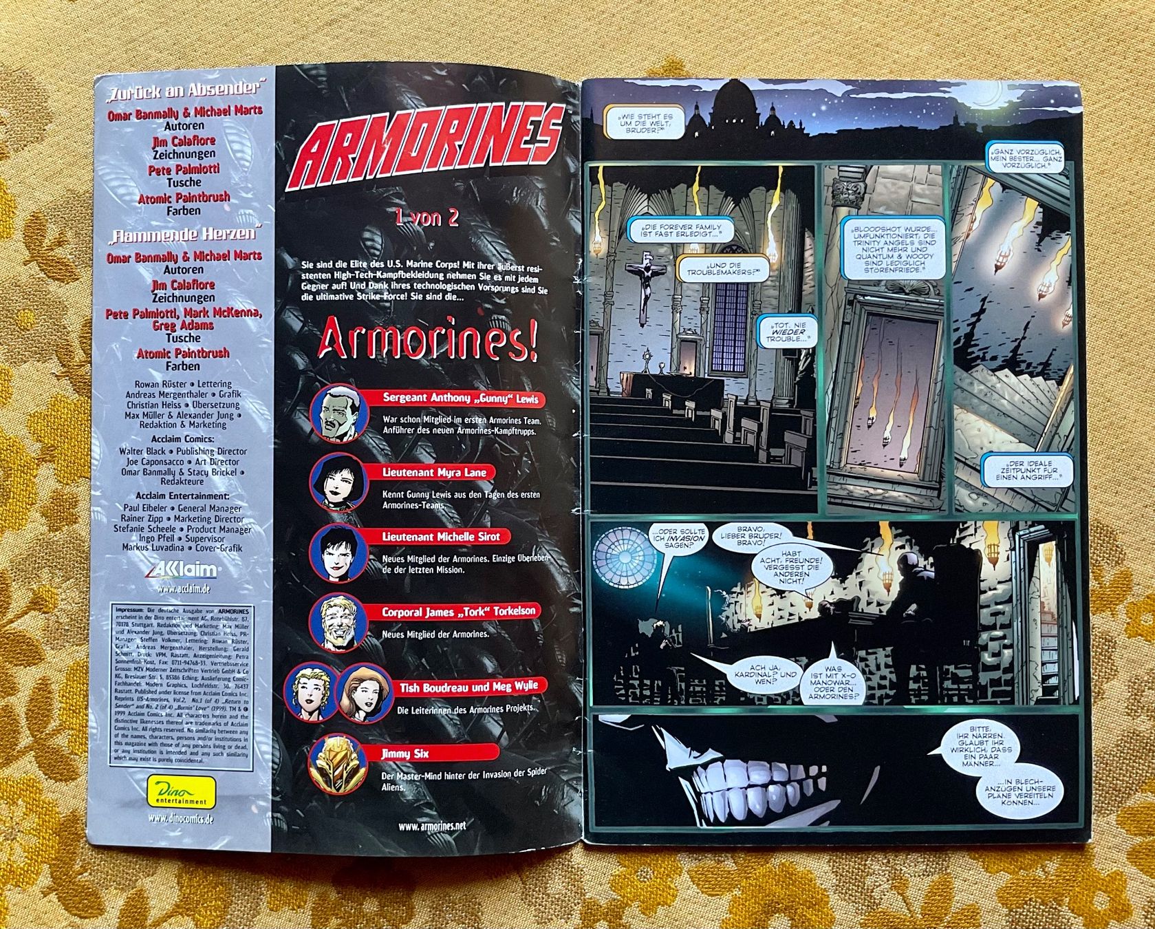 BD: Armorines Heft Nr 1 von 2000 – D'occasion à Endingen par nathan05 1