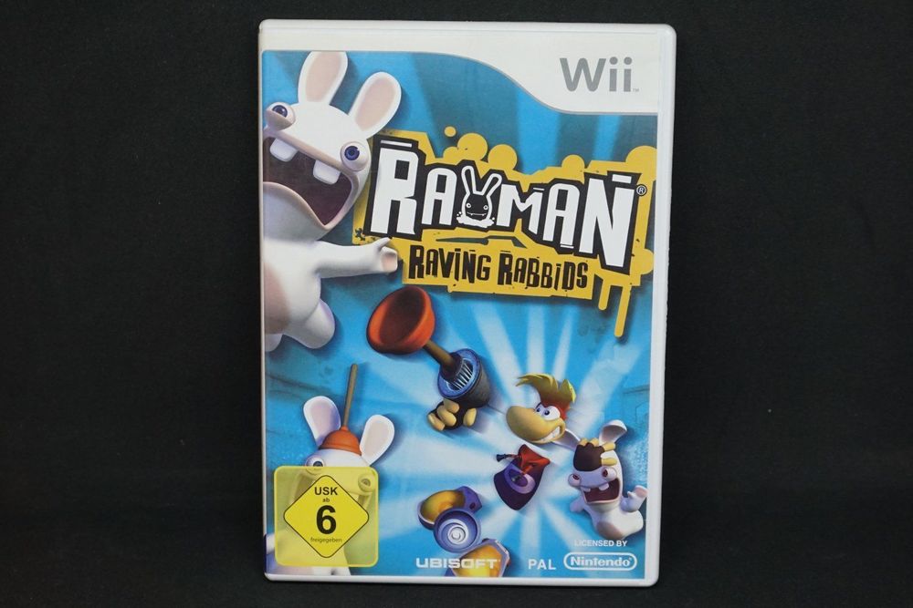Wii Spiel, Rayman Raving Rabbids, 6 in 1 Sprache (Gebraucht) in Zürich ...