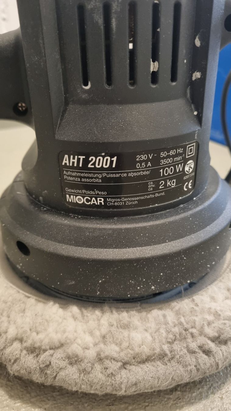 Tutti gli attrezzi: MIOCAR AHT 2001 Auto-Poliermaschine 100 W – Nuovo e nell'imballaggio originale da Ebmatingen venduto da Campbelli 4