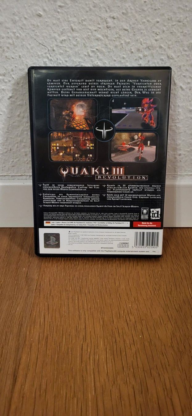 Sony Spiele: PS 2 - Quake 3 Revolution – Gebraucht aus Münsingen von DigitaleSpielecke 1