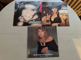 KYLIE MINOUGE tolle Single Sammlung 7" 90's Kult Hits TOP