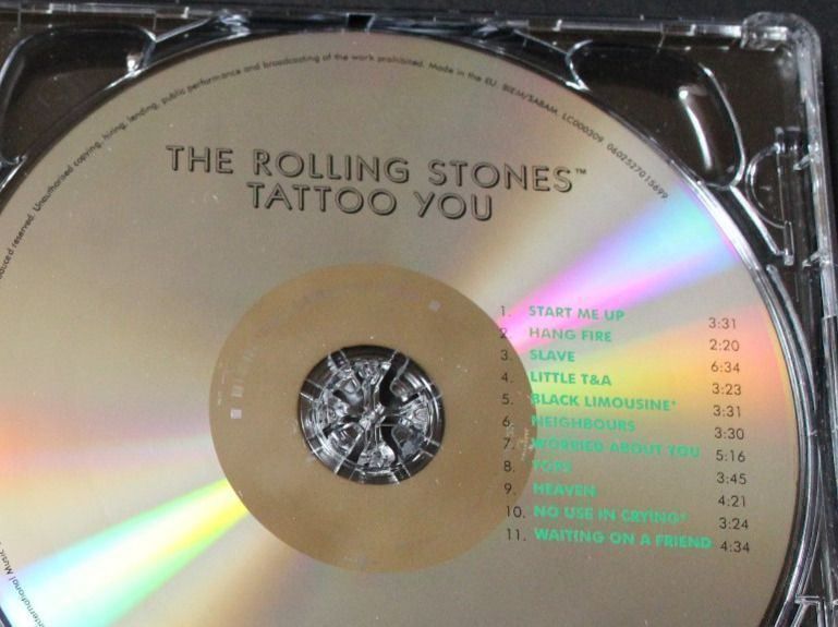 CD: THE ROLLING STONES - TATTOO YOU CD!!!!!! – Usato da Tübach venduto da JamesStone 6