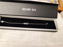 925 silber Armkette neu