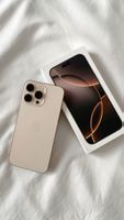 Iphone 16 pro couleur titane désertique