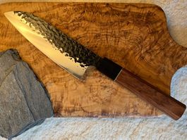 SANTOKU Profi-Küchenmesser🔴Japanisch 175mm Handmade AKTION