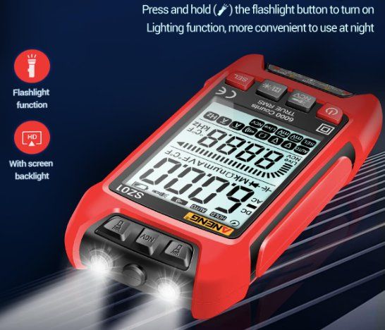 Misurare: Smart LCD Digitale Multimeter – Nuovo e nell'imballaggio originale da Châtelaine venduto da topshop.switzerland 5