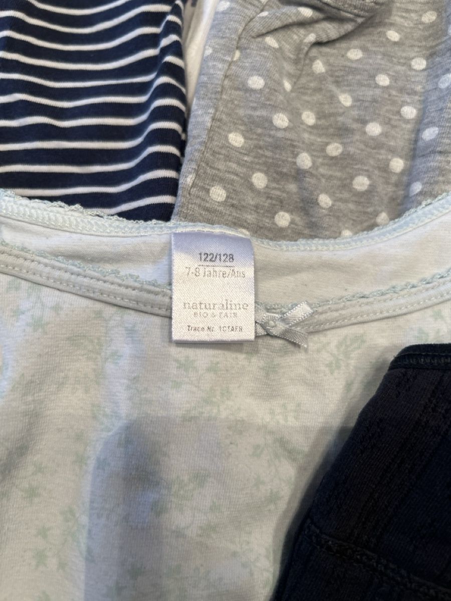 Biancheria intima: 15er Set Unterhemden Mädchen Gr. 122/128 – Usato da Dottikon venduto da cimar 5