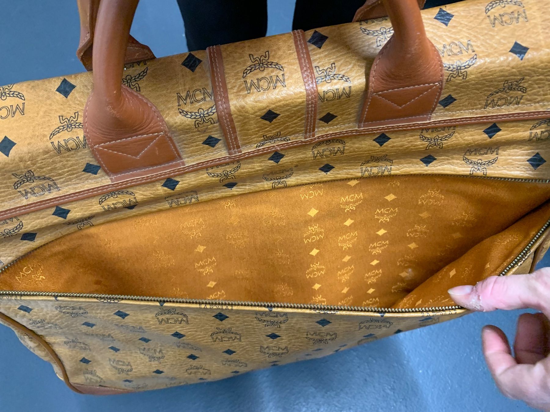 Mcm Borse: MCM Vintage Weekender Reisetasche Shopper – Usato da Engelburg venduto da mamalanima 3
